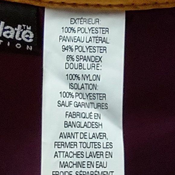 L.L. Bean Plum Quilted Puffer Vest Size XS - Picture 8 of 8